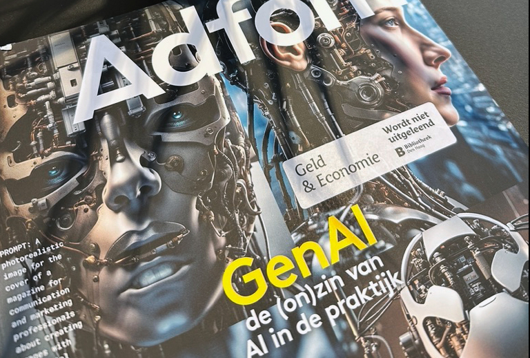 Adformatie cover GenAI - de (on)zin van AI in de praktijk